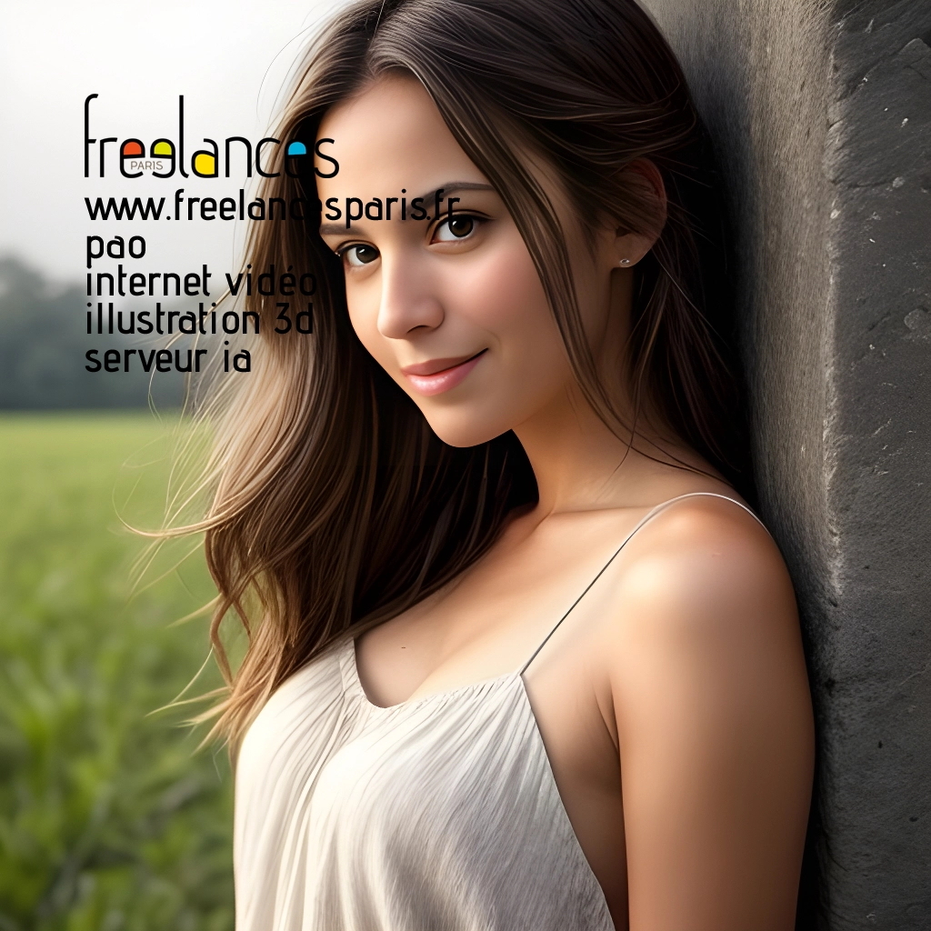 Pao mise en page internet vidéo illustration 3d serveur IA générative AI freelance paris studio de création magazines 4am5abt0